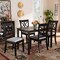 Baxton Studio Clarke Grey Upholstered and Espresso Wood 5-Piece Dining Set 166-10759-8026 - alternate 6